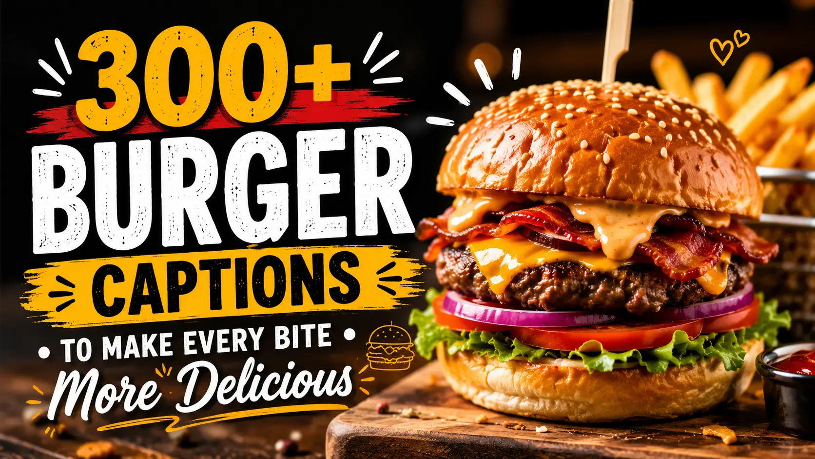 Burger Captions to Make Every Bite More Delicious