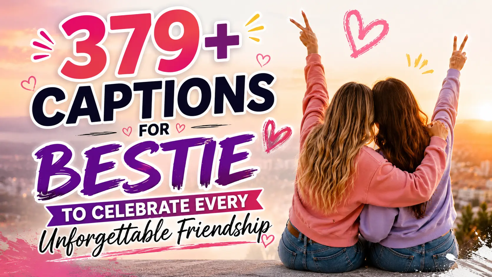 Captions For Bestie to Celebrate Every Unforgettable Friendship