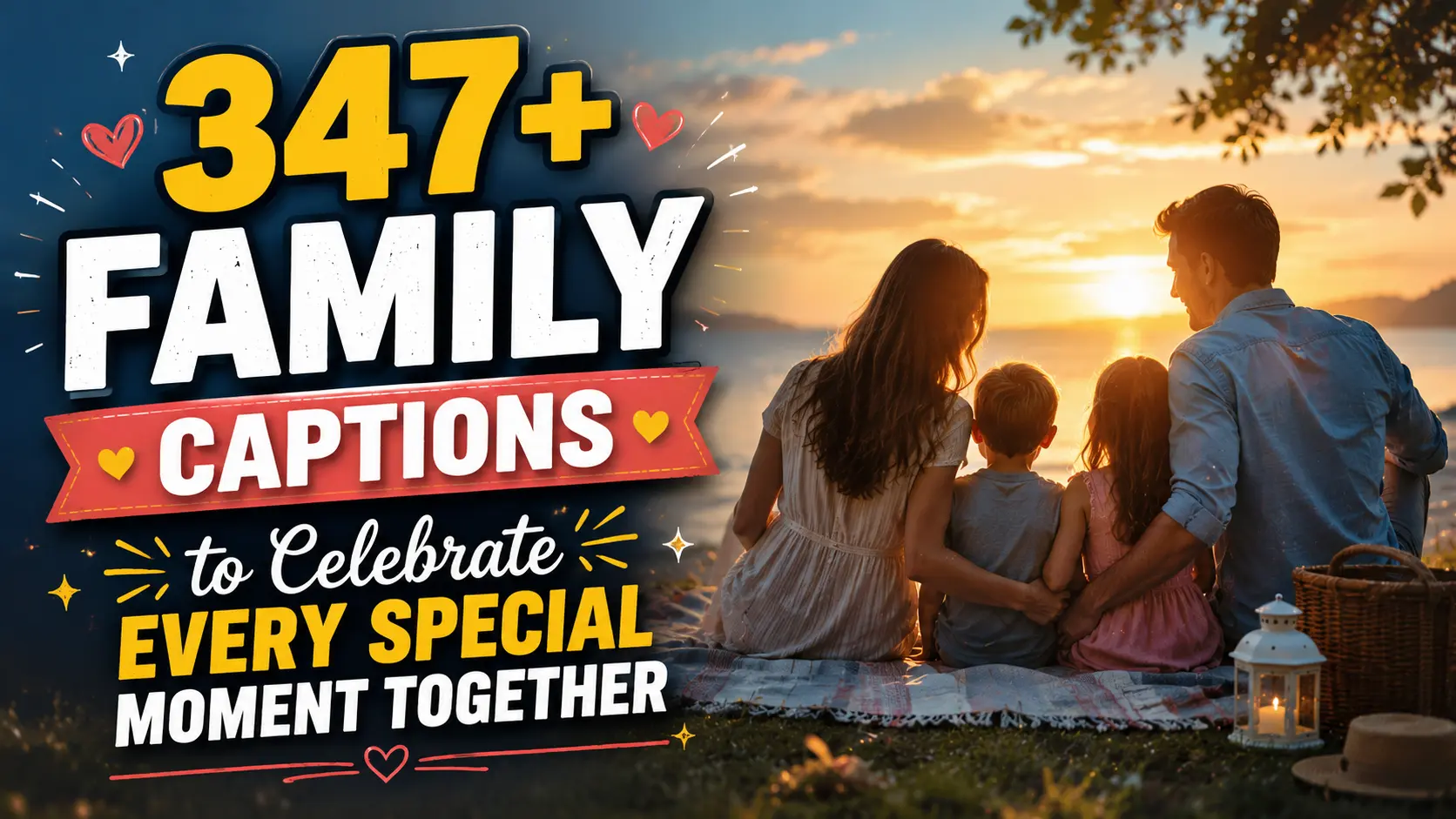 Family Captions to Celebrate Every Special Moment Together