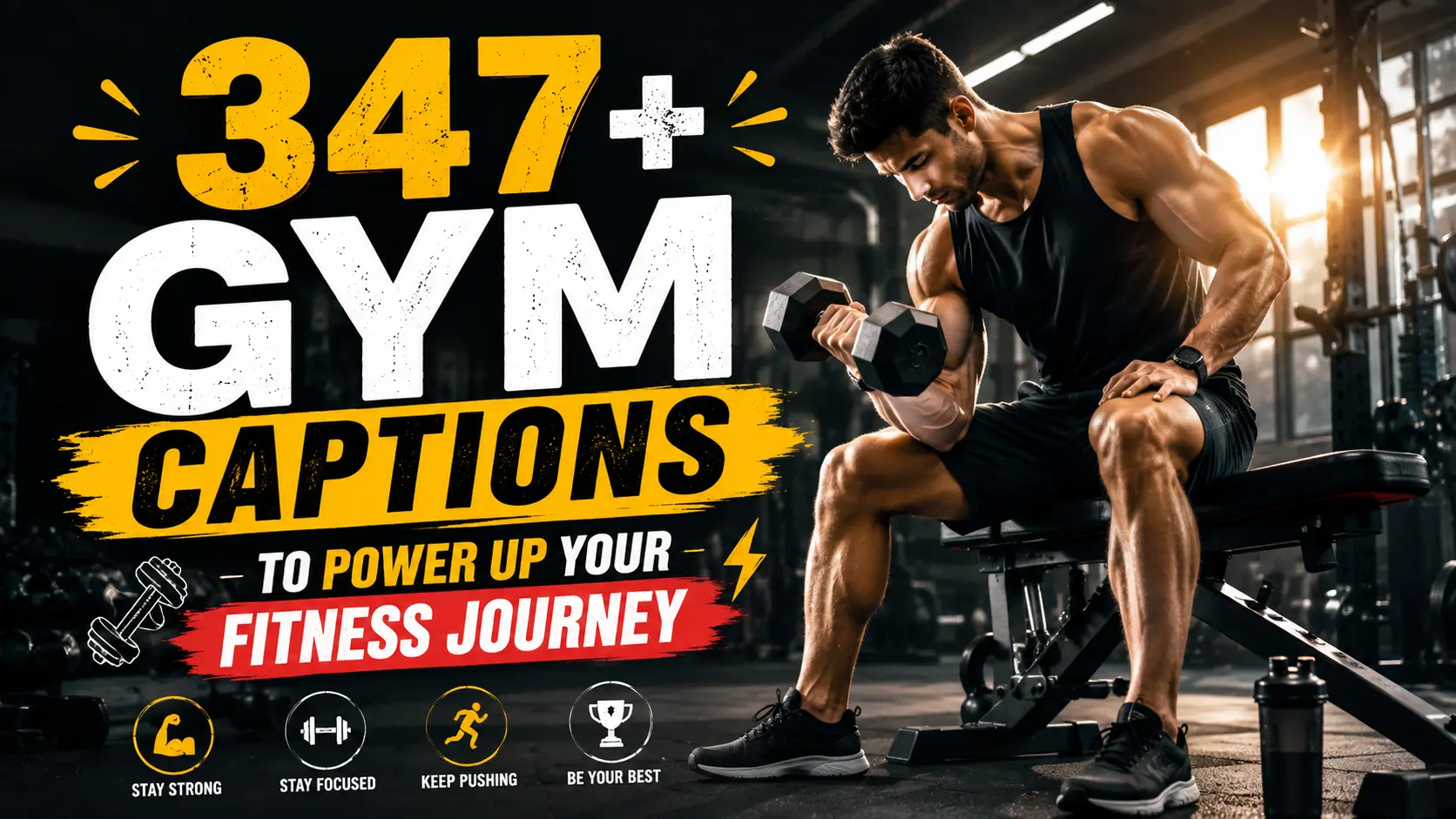 Gym Captions to Power Up Your Fitness Journey