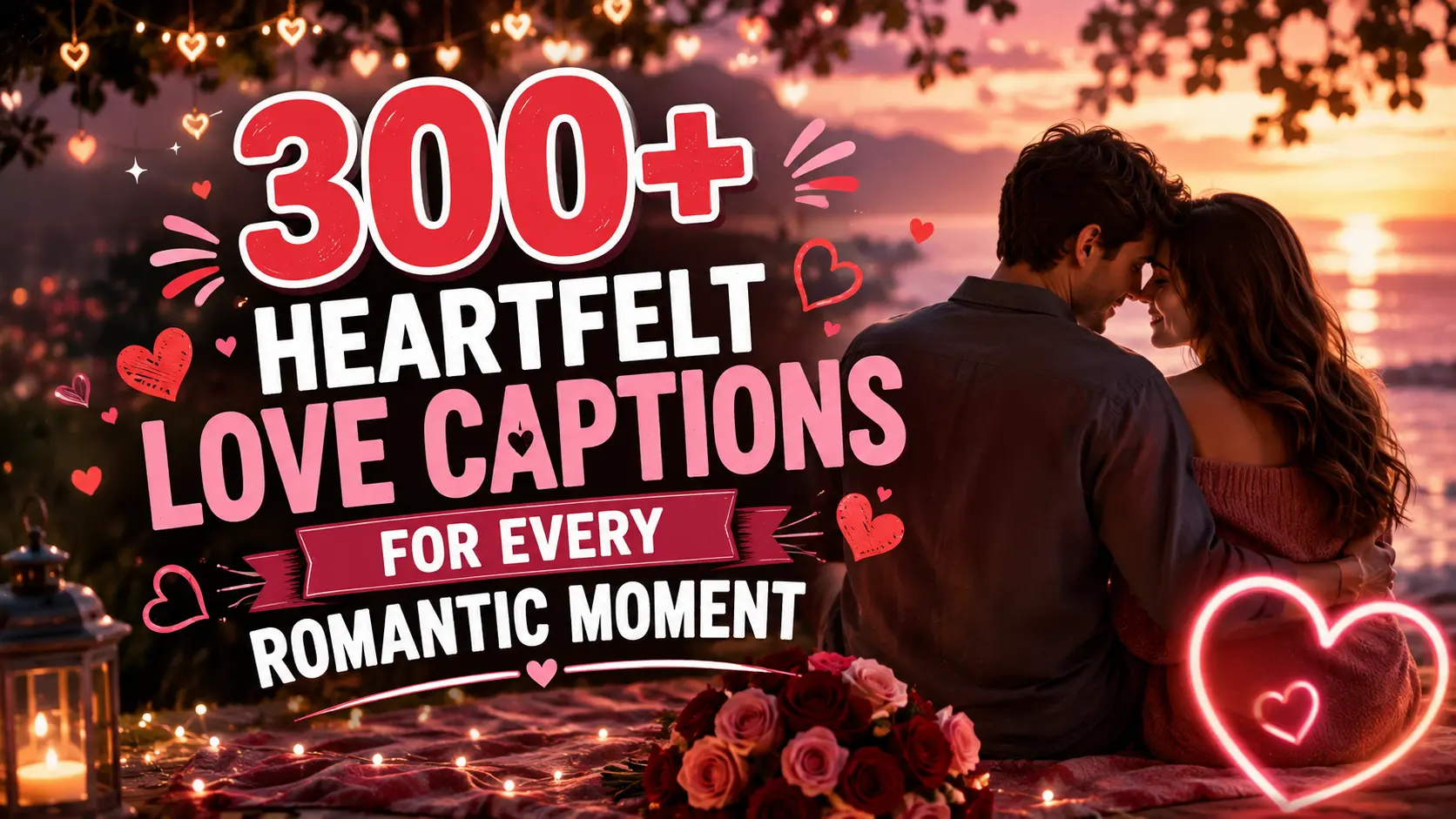 Heartfelt Love Captions for Every Romantic Moment
