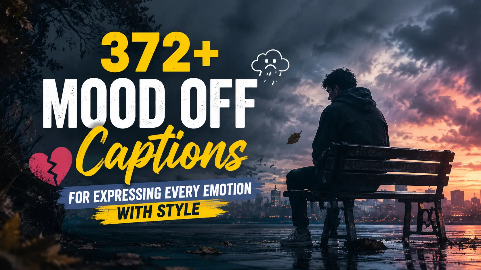 Mood Off Captions for Expressing Every Emotion with Style