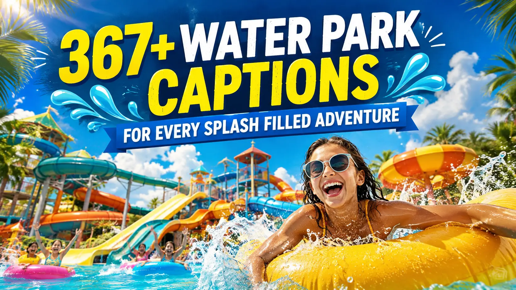 Water Park Captions for Every Splash Filled Adventure
