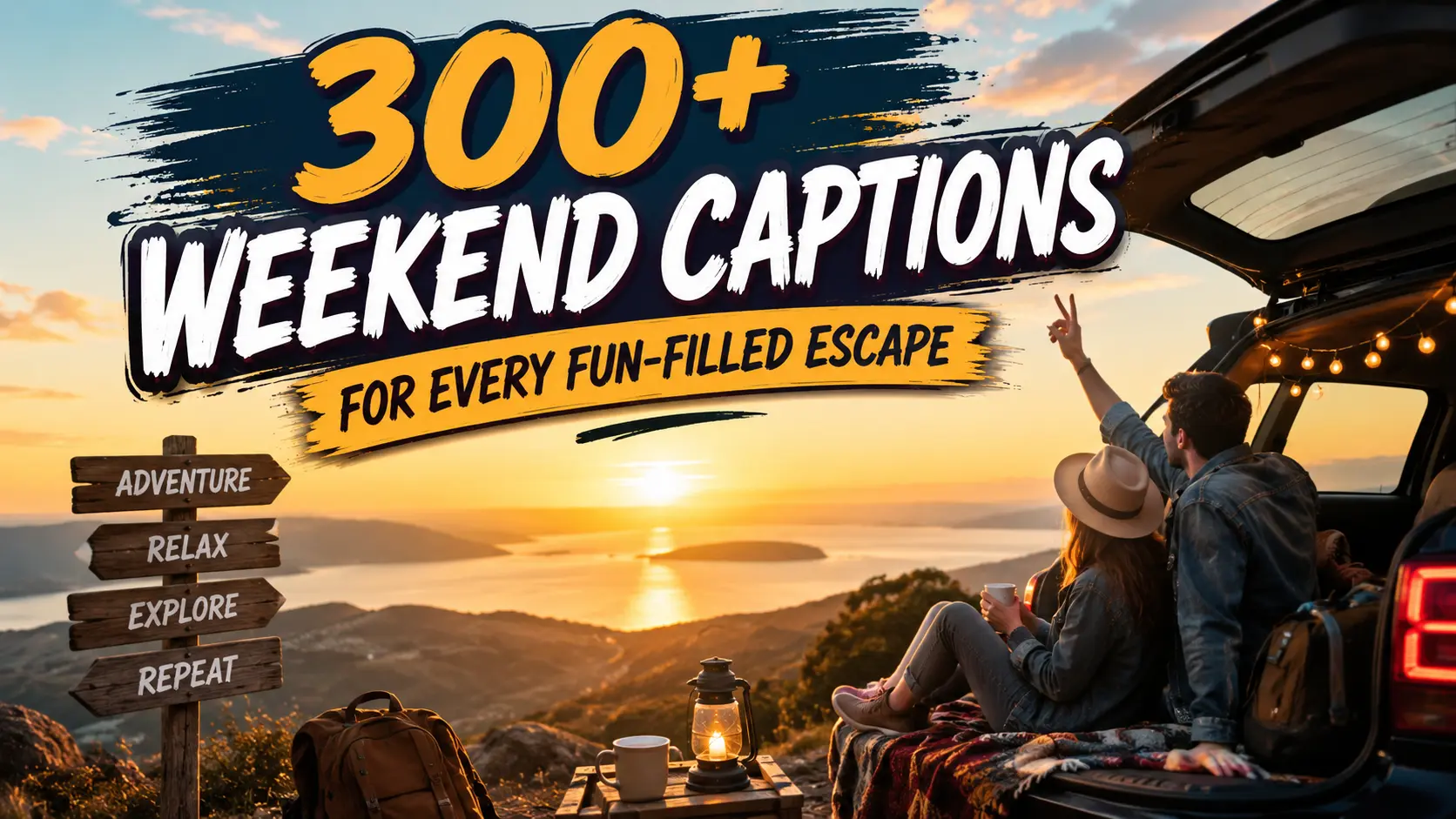 Weekend Captions for Every Fun-Filled Escape